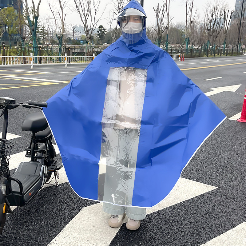 Αδιάβροχο για ηλεκτρικό όχημα (ύφασμα Oxford; αδιάβροχη στρώση PVC κόλλας; ενήλικας; επαναχρησιμοποιούμενο)