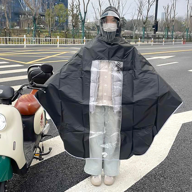 Αδιάβροχο για ηλεκτρικό όχημα (ύφασμα Oxford; αδιάβροχη στρώση PVC κόλλας; ενήλικας; επαναχρησιμοποιούμενο)