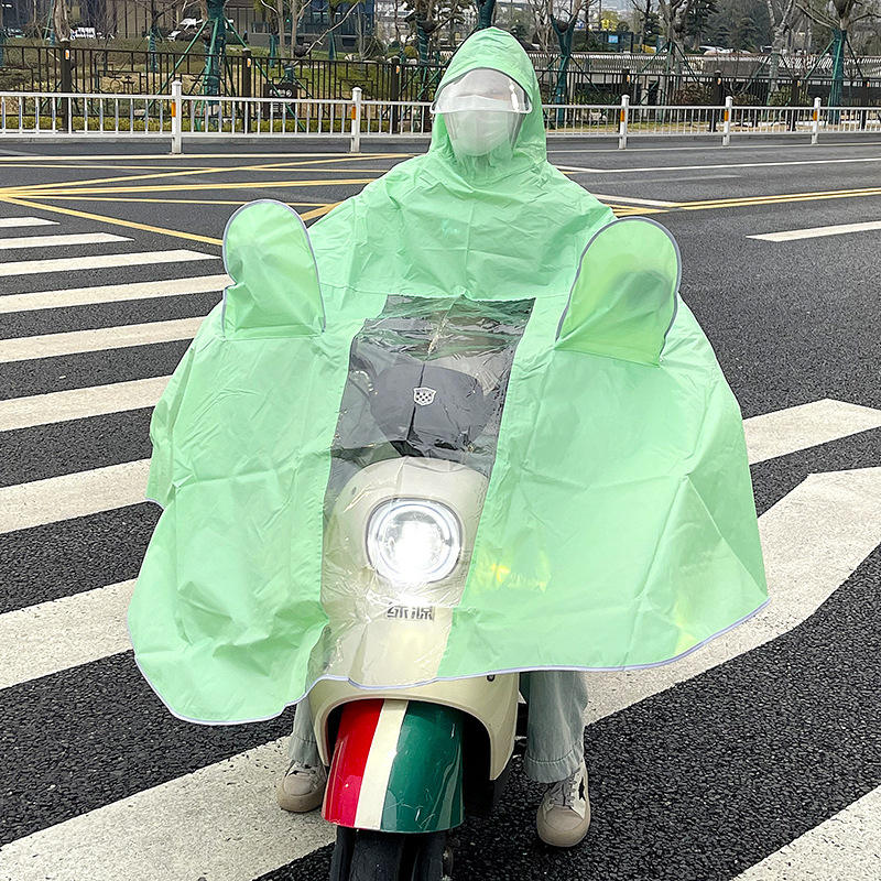 Αδιάβροχο για ηλεκτρικό όχημα (ύφασμα Oxford; αδιάβροχη στρώση PVC κόλλας; ενήλικας; επαναχρησιμοποιούμενο)