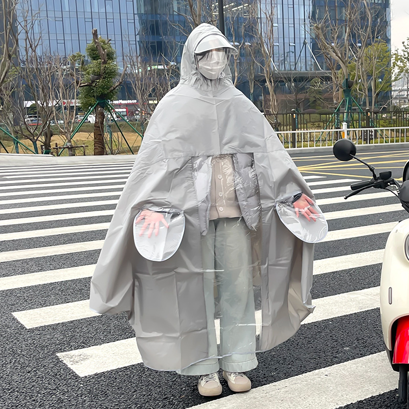 Αδιάβροχο για ηλεκτρικό όχημα (ύφασμα Oxford; αδιάβροχη στρώση PVC κόλλας; ενήλικας; επαναχρησιμοποιούμενο)