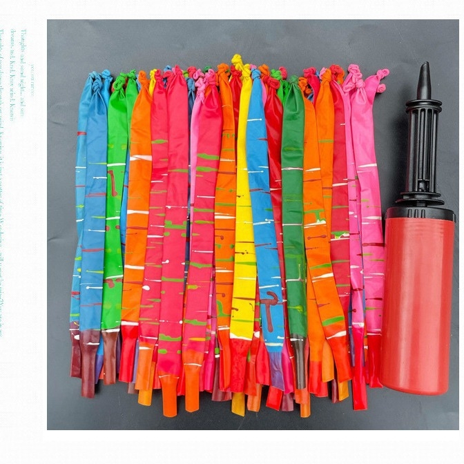 Lateks balon za ukrašavanje, igrački balon, oblik Magic Strip, ispisani logo, IP odobrenje: Ne