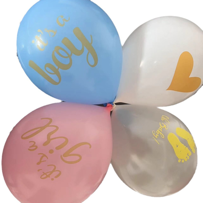 Latex balon krušnog oblika s otisnutim logom, paket od 100, pogodan za Božić, Dan zaljubljenih, Proljetni festival, Nacionalni dan, Dan djece