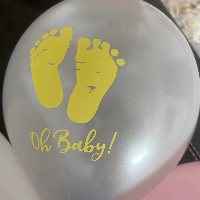 Latex balon krušnog oblika s otisnutim logom, paket od 100, pogodan za Božić, Dan zaljubljenih, Proljetni festival, Nacionalni dan, Dan djece