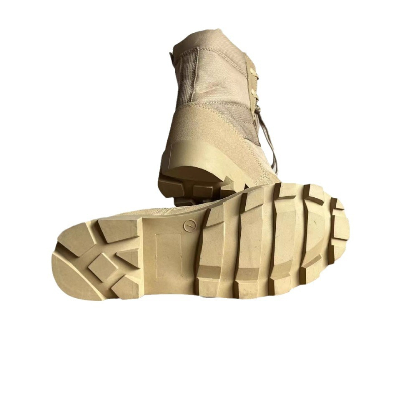 Uniszex magas szárú taktikai bakancs, lélegző Oxford anyagból, kültéri túrákhoz és hegymászáshoz