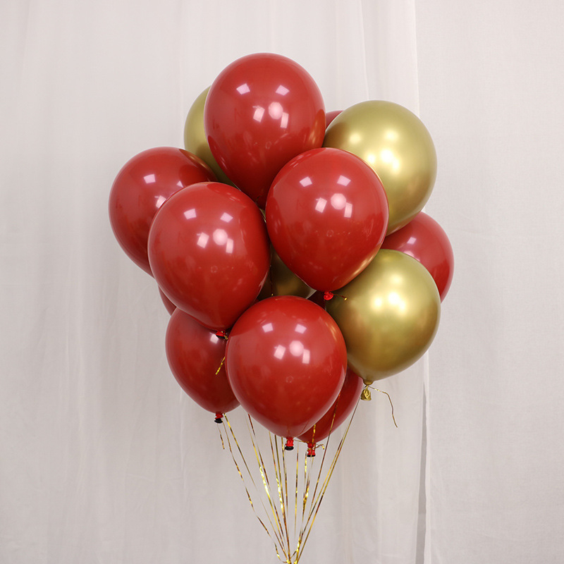 Balon – lateks, okrugli oblik, bez otisnutog loga; pogodan za Dan zaljubljenih, vjenčanja i Dan nacionalnog praznika.
