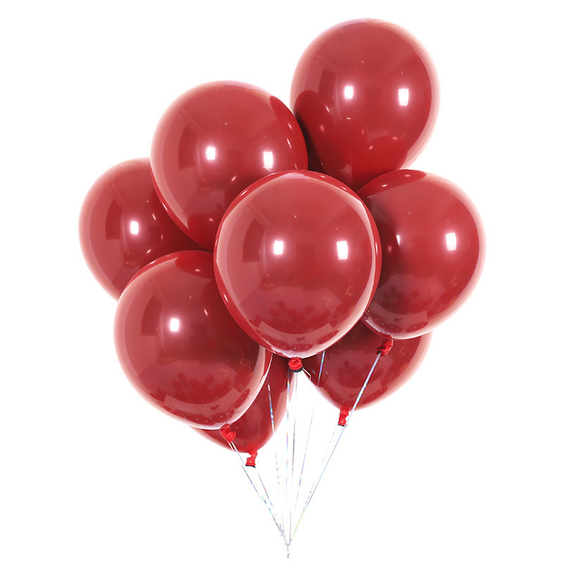 Balon – lateks, okrugli oblik, bez otisnutog loga; pogodan za Dan zaljubljenih, vjenčanja i Dan nacionalnog praznika.