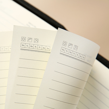 Зипер тефтер с подвижен бележник и камуфлажен дизайн, модел Dy25-105, 6 дупки, 100 листа