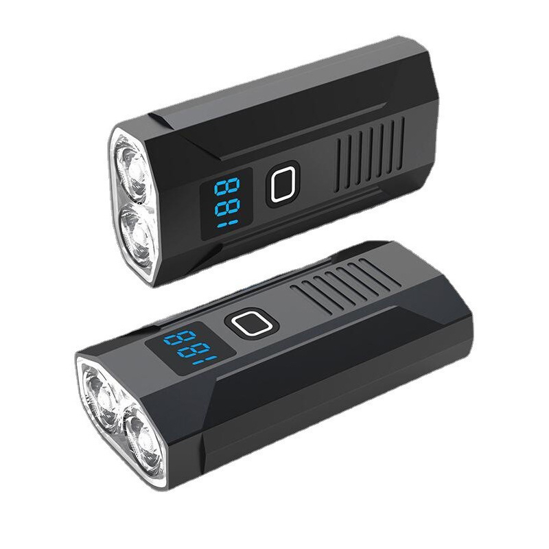 Prednje svjetlo za bicikl – USB punjivo LED, kompatibilno s planinskim biciklima, visoke svjetline za noćnu vožnju