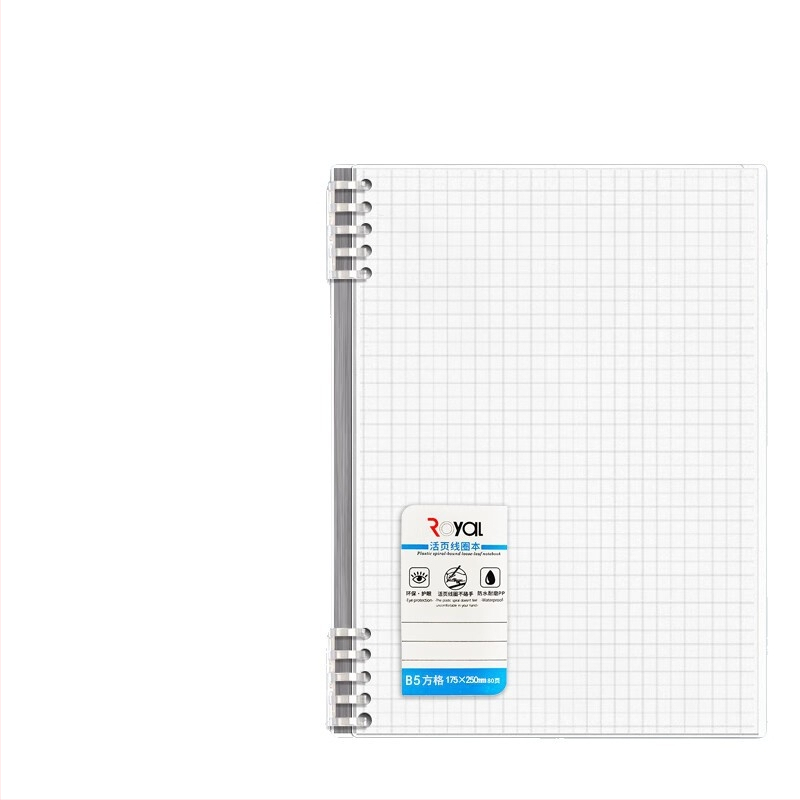 Light DSXFA5100 Beležnica s kopčom i listovima za odvijanje, Dowling papir, 80 listova, mogućnost tlačenja logotipa