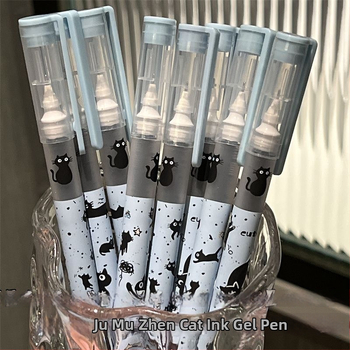 Στυλό με άμεσο υγρό μελάνι, γρήγορο στέγνωμα, με μύτη τύπου St, πλαστικό περίβλημα – μη διαγράψιμο, συσκευασμένο σε κουτί, καπάκι