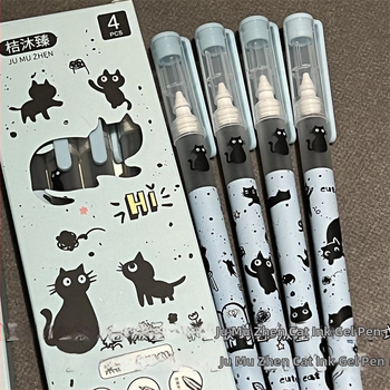 Στυλό με άμεσο υγρό μελάνι, γρήγορο στέγνωμα, με μύτη τύπου St, πλαστικό περίβλημα – μη διαγράψιμο, συσκευασμένο σε κουτί, καπάκι