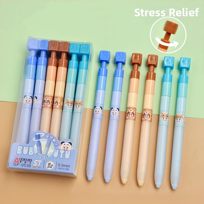 Gel Pen Turn the Pen: 360° περιστρεφόμενος μηχανισμός, άκρη τύπου St, πλαστικό περίβλημα, μη διαγράφεται, συσκευασία σε κουτί