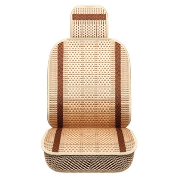 Κάλυμμα καθίσματος αυτοκινήτου για μπροστινά καθίσματα, καλοκαιρινή δροσιά Ice Silk, αναπνεύσιμο, γέμισμα βαμβάκι, επιφάνεια πολυεστέρα