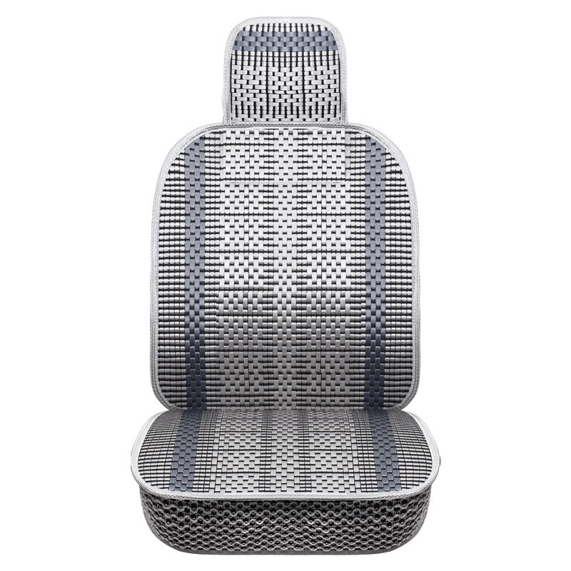 Κάλυμμα καθίσματος αυτοκινήτου για μπροστινά καθίσματα, καλοκαιρινή δροσιά Ice Silk, αναπνεύσιμο, γέμισμα βαμβάκι, επιφάνεια πολυεστέρα