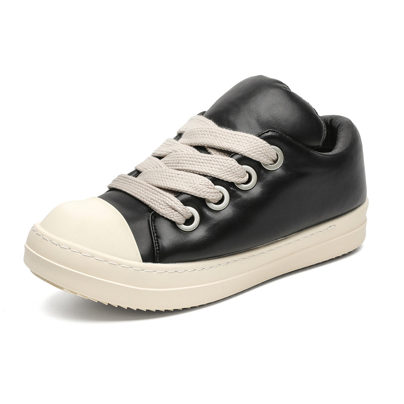 Pangding muške slip-on tenisice s debelim potplatom, niski gornji dio, bread stil