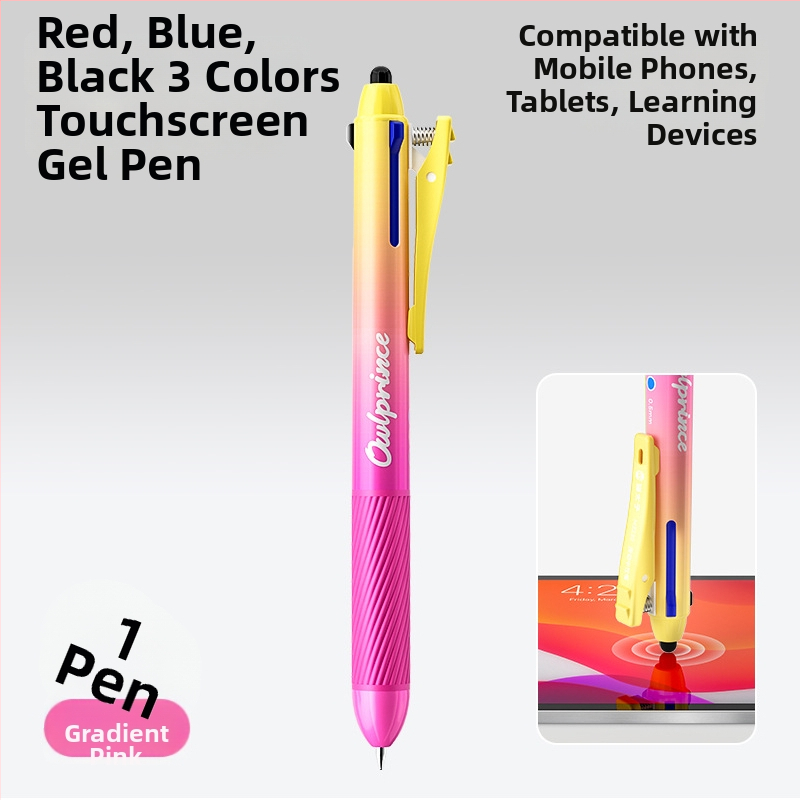 Cat Prince στυλό γέλης, ακίδα τύπου, μεταλλικό άκρο, κλείσιμο με πάτημα, συσκευασία δώρου