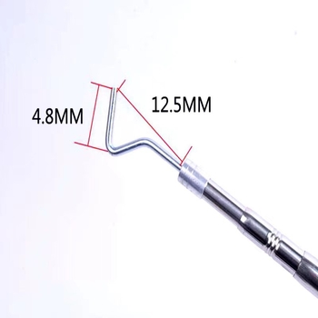 Tijă telescopică pentru cuști de pește — oțel inoxidabil, extensibilă, brand Eight-pin Fishers