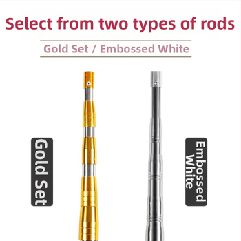 Telescopická tyč pre klietky na ryby — nerezová oceľ, rozšíriteľná, Eight-pin Fishers