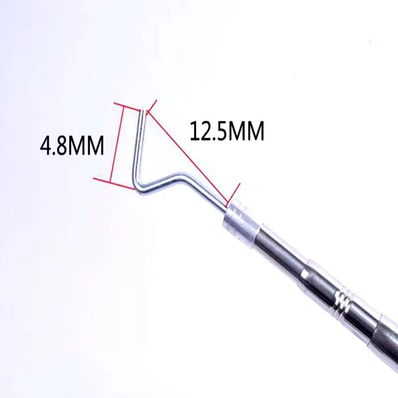 Tijă telescopică pentru cuști de pește — oțel inoxidabil, extensibilă, brand Eight-pin Fishers