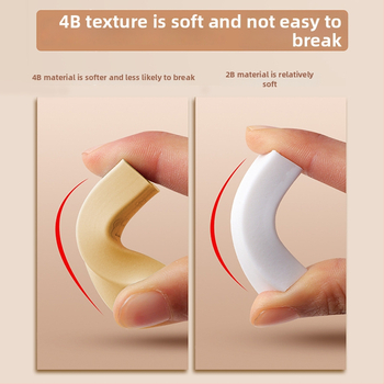 Guma na vymazanie Deli 7535/7534, obdĺžnikový tvar, materiál: guma/plast, na výtvarné a školské použitie