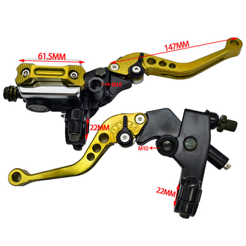 RAVANA GZSB-001 Ansamblu pompă frontală superioară pentru motocicletă, sistem hidraulic cu disc, ambreiaj/frână de mână, modificare 6 trepte