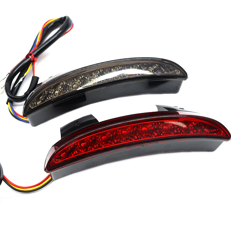 LED stražnje svjetlo kočnice za Harley 883 motocikl (XL883/1200), modificirani dodaci s pet vodiča i pokazivačima smjera