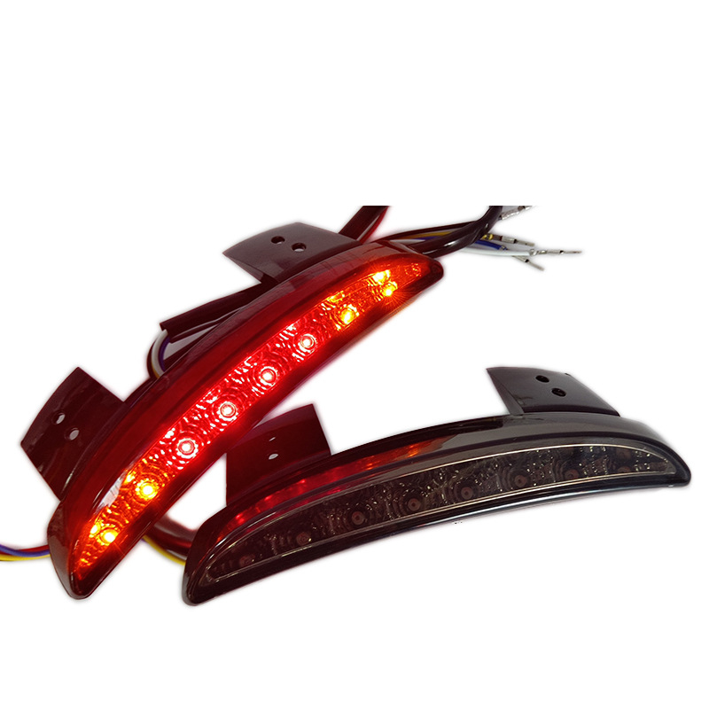 LED stražnje svjetlo kočnice za Harley 883 motocikl (XL883/1200), modificirani dodaci s pet vodiča i pokazivačima smjera