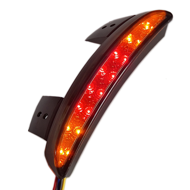 LED stražnje svjetlo kočnice za Harley 883 motocikl (XL883/1200), modificirani dodaci s pet vodiča i pokazivačima smjera