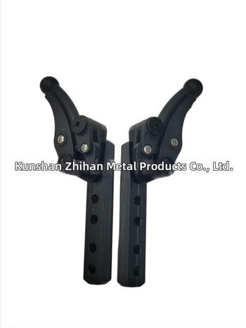 Brzdový systém pre invalidný vozík – bočný brzdový mechanizmus, model Lateral brake, značka Kunshan zhihan