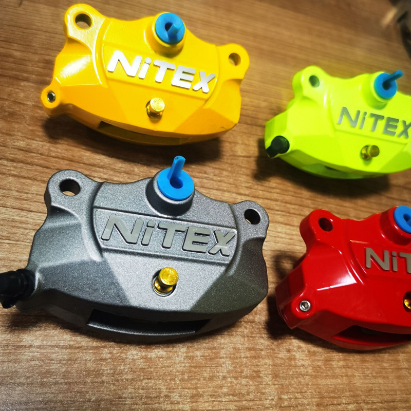 NITEX integrirana kočiona čeljust za motocikle, disk kočnice, set od dvije kočione čeljusti, univerzalna primjena