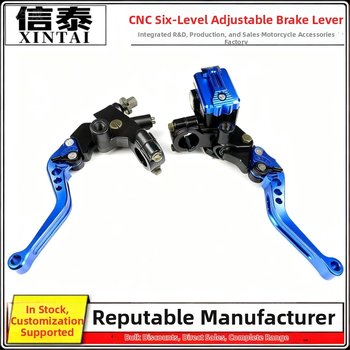 Motorkerékpár első féknyomó és kuplungkar – CNC 22 mm, alumínium ötvözet, univerzális, modell Xd/scsb--001