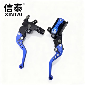 Motorkerékpár első féknyomó és kuplungkar – CNC 22 mm, alumínium ötvözet, univerzális, modell Xd/scsb--001