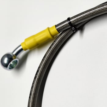 Hidraulično crijevo za kočnice s pletenom čeličnom vlaknom za električni motocikl, prednja i stražnja disk kočnica, promjer M10/M8