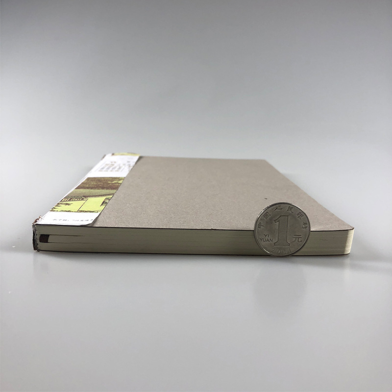 Заместваща вътрешна част за система с 6 дупки, модел bc-208, вътрешни страници от бежова дървесна хартия, 100 листа, персонализиране налично