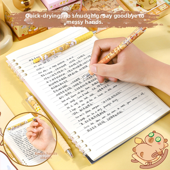 Ke chen Cartoon σειρά στυλό με μαλακή λαβή - ST-tip, πλαστικό σώμα, συσκευασία σε κουτί, κλείσιμο με πάτημα