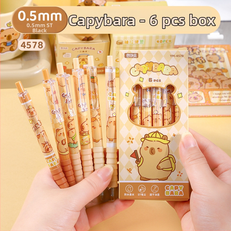 Ke chen Cartoon σειρά στυλό με μαλακή λαβή - ST-tip, πλαστικό σώμα, συσκευασία σε κουτί, κλείσιμο με πάτημα