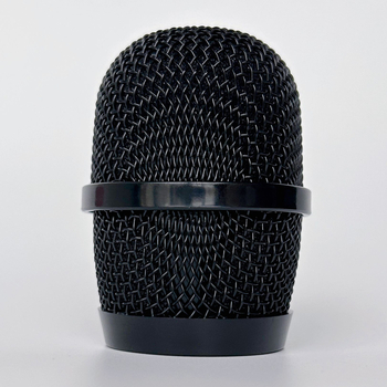 Bezdrôtový mikrofón s mriežkou proti vetru Q7, kovová mriežka s plastovým krúžkom; Yuyao značka; model Q7; spracovanie: tepelne opracované oceľové sieťky, elektroplatňa, lakovanie