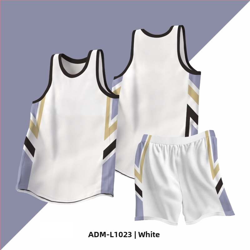 Uniszex kosárlabda egyenruha készlet, felnőtteknek, nyomtatott számokkal, azonos stílusú mezek, pinhole poliészter anyag