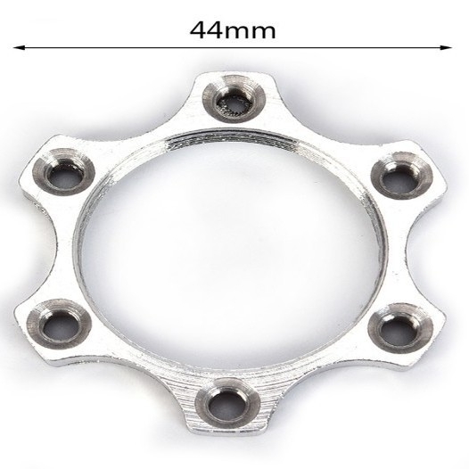 Zhiqiu prirubnica za disk kočnice, aluminijska legura, 44mm/48mm, mehaničko kočenje