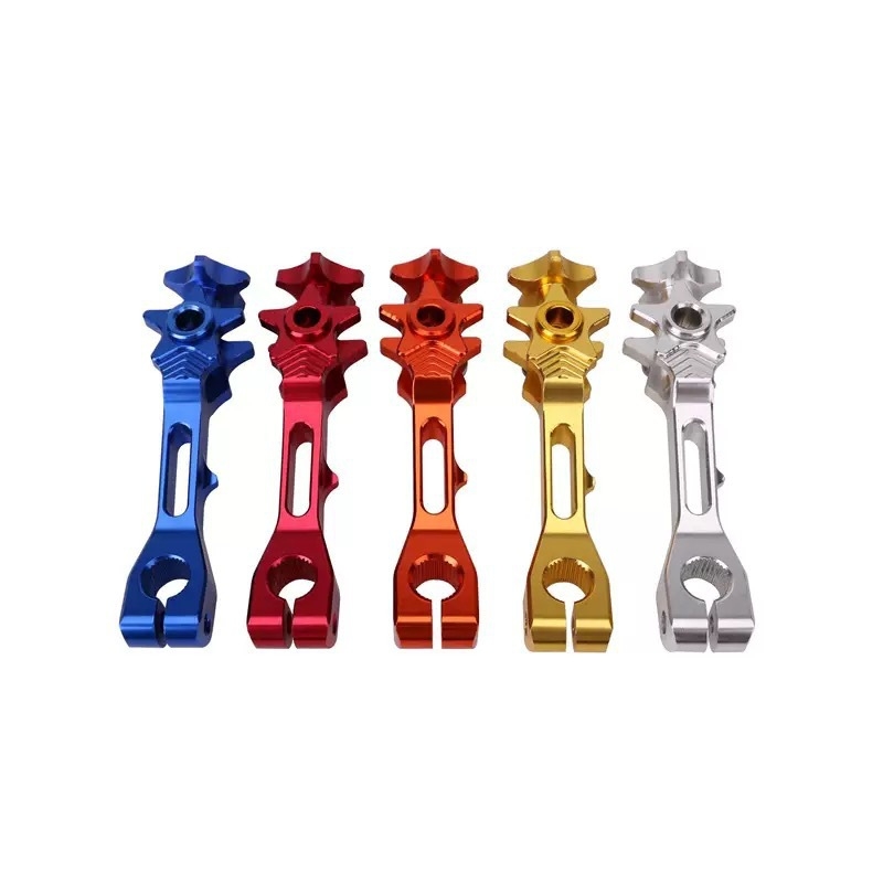 Zadnji rocker za kočnice motocikla, CNC materijal, dizajn s petokrakom zvijezdom, Mosu SC-8801, opća kompatibilnost