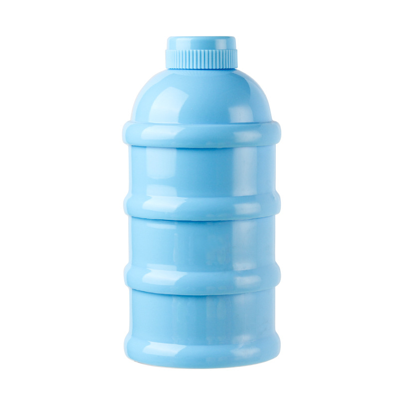 Bébipor tároló doboz, többszintes (3–4 rétegű), forgó, leválasztható PP konstrukcióval.