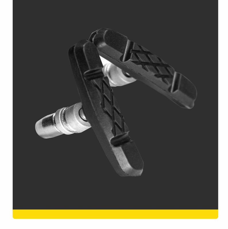 TEKTRO Yanhao biciklistička kočiona pločica, model 836.12V, clip-on ugradnja, tiha, otporna na habanje, za aluminijski obod