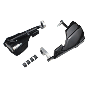 Protecție pentru mâini și parbriz pentru motocicletă — Led hand guard windshield, marca Man Qishi, model Led hand guard windshield, universal ghidon KTM