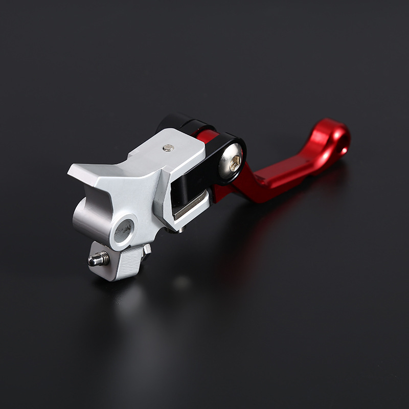 LEMOTO A-298 Manetă frână și ambreiaj pentru motocicletă off-road, aliaj CNC din aluminiu, pliabilă, anti-cădere, universal compatibil
