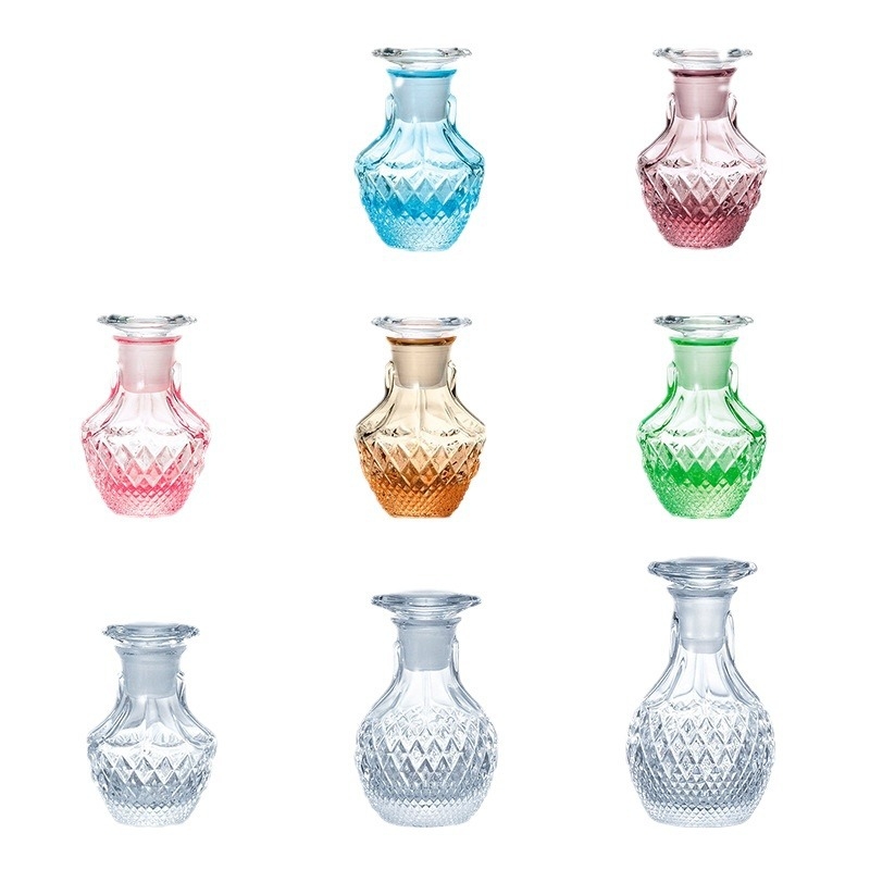 Aderia Sticlă cristalină pentru ulei și oțet – sticlă pentru condimente lichide, cadou pentru târguri și cadouri corporative