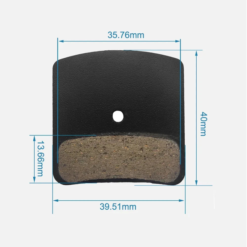 Bloc de frână NUTT B204 — Frânare hidraulică