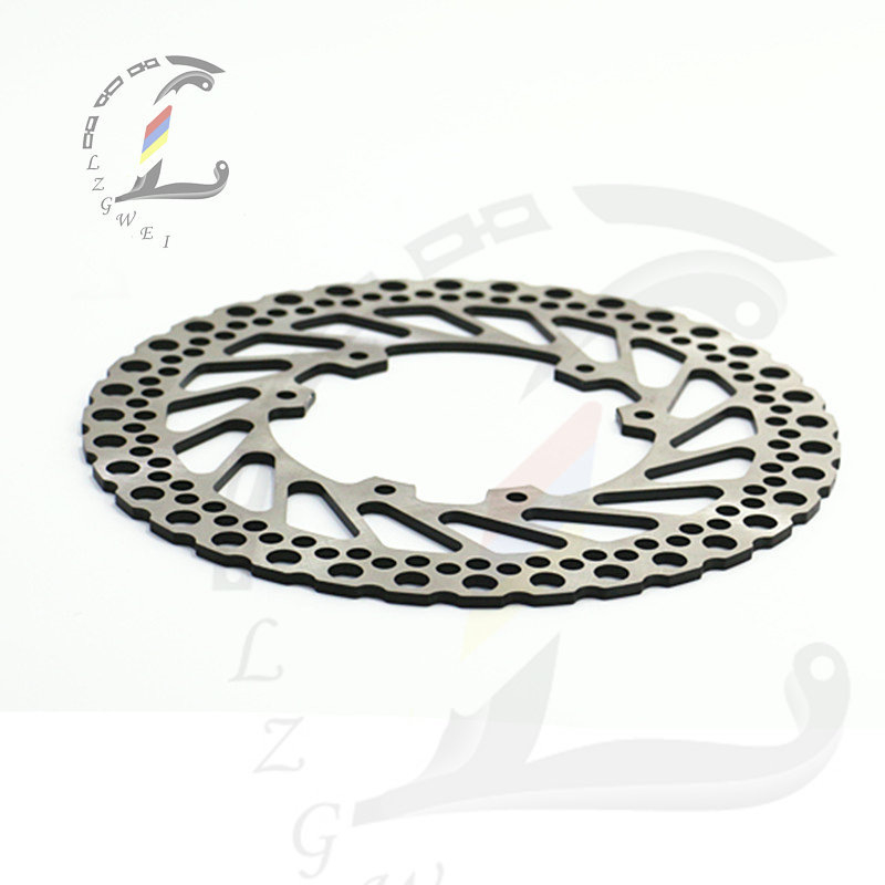 LZGWEI Discuri de frână pentru Honda CR125 CRF250 CRF450 X/R — față și spate, model cu motiv margaretă