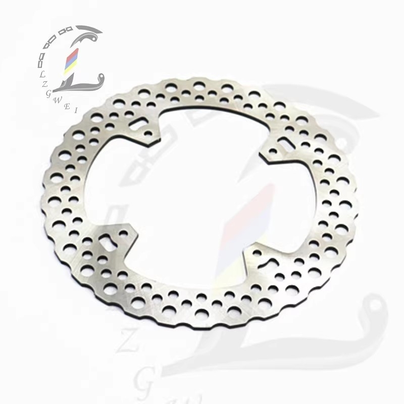 LZGWEI Discuri de frână pentru Honda CR125 CRF250 CRF450 X/R — față și spate, model cu motiv margaretă