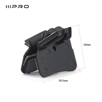 IIIPRO plăcuțe de frână hidraulice cu patru cilindri, disipare a căldurii, aripioară din aluminiu pentru M7120, M8120 și M912