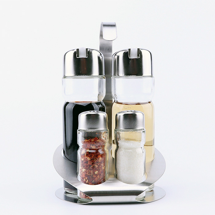 Set boca za začine za hotelsku i restoran stol – staklo, prilagodljiva obrada, izlazak proljeće 2017, prvoklasna kvaliteta, moderni minimalistički stil